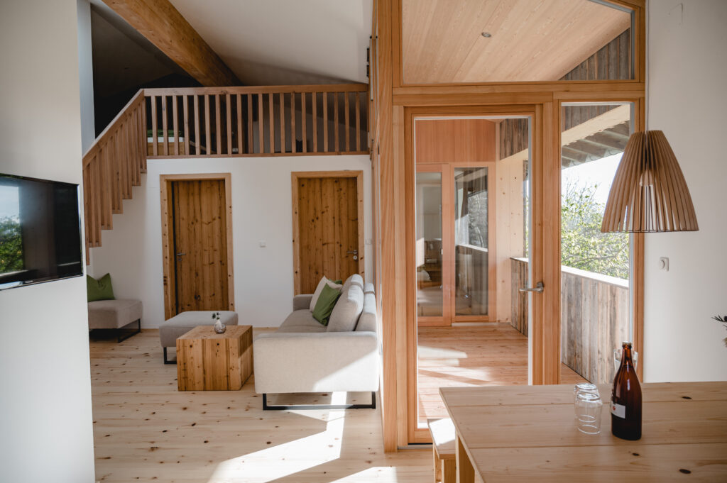 Wohnraum mit Loggia